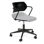 image of Forbes Industries ABP05A14H## Acton Upholstered Caster Base Task Chair w /Arms