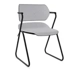 image of Forbes Industries ACA1122## Acton Stacker Upholstery Chair w/ Arms with Arm Caps, Ganging Connector