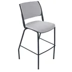 image of Forbes Industries FGC22###### NIMA™ Four Leg Upholstered Armless Stacking Bar Height Chair