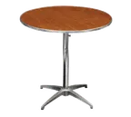 image of Forbes Industries HO24DI-SKADJ 200 Series Pedestal Round Table
