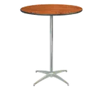 image of Forbes Industries LSADJ24RD-### Classic Laminate Series Round Pedestal Table