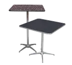 image of Forbes Industries LSADJ3030-### Classic Laminate Series Square Pedestal Table