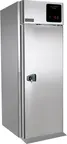 image of QualServ UCFZ633-SS31A 33-7/8" 2-Solid Door Roll-In Freezer, Top Mounted, 35.8 cu. ft., Stainless Steel