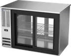 image of Beverage Air BB48HC-F-GS-PT-S Thru Cooler, 48" W x 31.9" D x 34" H, 15.14 cu ft, 4 Glass Doors, R290