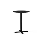 image of emuamericas E540 Darwin Round Tilt-Top Nesting Bar Table, 32"W x 32"D x 41.5"H, Steel Top & Tubular Steel Base