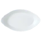 image of Steelite 11010320 - Oval Gratin Dish, 12" x 6.5" x 2.5", 27.5 oz, Ceramic OvenSafe 530°F - 1 Dozen