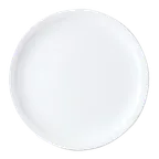 image of Steelite 11010710 Pizza Plate 11" Round Ceramic Narrow Rim Alumina Vitrified Dish/Oven 530°F 1 Dozen