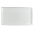 image of Steelite 11070556 Rectangle Tray – 13" x 7.5" x 0.75", Ceramic, Taste, Oven Safe 530°F, 6/Case