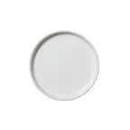 image of Steelite 11070638 Stack Plate – 6.5" x 0.5" Vitrified China, Oven Safe to 530°F/275°C - 1 Dozen