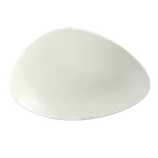 image of Steelite 11280501 China Plate, 14.625" x 9.625" x 1.875", Freeform Ceramic, Oven Safe 530°F - 6/Case