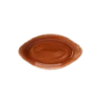 image of Steelite 11330320 - Oval Au Gratin Dish, 27.5 oz (12" x 6.5" x 2.5"), Ceramic, Safe 530°F, 1 Dozen