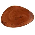 image of Steelite 11330501 Terracotta FreeForm 14.6"×9.6"×1.9" Ceramic Narrow Rim Oven Safe to 530°F - 6/Case