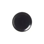 image of Steelite 12090568 - Licorice Coupe Rim China Plate, 6" x 0.5" Ceramic, Oven Safe to 530°F - 36/Case