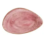 image of Steelite 12100501 Raspberry China Plate, 14.625" x 9.625", Ceramic, Rim, Oven Safe to 530°F - 6/Case