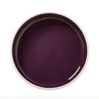 image of Steelite 12190559 Stacking Tray, 1.375 Qt, 8" x 2" Round Damson Ceramic, Alumina Vitrified - 1 Dozen