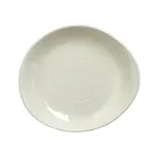 image of Steelite 1401X0062 White Ceramic Plate, 10" x 8.125" x 1" Oven Safe to 530°F Vitrified - 1 Dozen