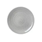 image of Steelite 1402X0068 Coupe Plate, 8" Round Grey Vitrified Ceramic Oven Safe to 530°F - 1 Dozen