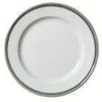 image of Steelite 1405X0101 11.25" Ceramic Plate, Bead Truffle Finish, Vitrified, Oven Safe To 530°F - 6/Case