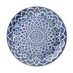 image of Steelite 17620565 Taste Coupe Plate, 11.75" Round Nomad Blue China, Oven Safe to 530°F - 1 Dozen