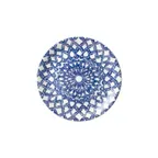 image of Steelite 17620568 - 6" Nomad Blue Coupe Rim China Plate, Vitrified, Oven Safe to 530°F - 1 Dozen