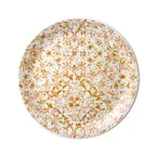 image of Steelite 17660566 Taste Plate, 10" Ink Ginger Ceramic, Oven Safe 530°F/275°C, Coupe Rim - 1 Dozen