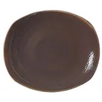 image of Steelite 17750579 Spice Plate, 12" Oval Granite Ceramic, Oven Safe 530°F/275°C - 1 Dozen