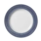 image of Steelite 17920813 - 10" Round Bluestone Plate, Alumina Vitrified Ceramic, 1 Dozen