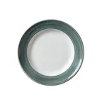 image of Steelite 17930815 - 8.0" Round Jade China Plate, Alumina Vitrified, Revolution Edge Finish - 1 Dozen