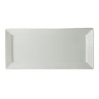 image of Steelite 4410RF027 Rectangle Tray, 14.5" x 7" Bone China, Rectangular Shape - 6/Case