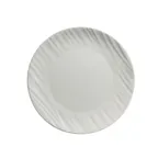 image of Steelite 4412RF046 - 11" Coupe Rim Round Bone China Plate, Ruche Folio, Dinnerware - 24/Case