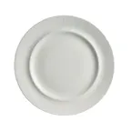 image of Steelite 4422RF024 Chop Plate, 12" Round Bone China with Embossed Rim, Lucia Folio Design - 6/Case