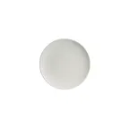 image of Steelite 4422RF070 - Round Coupe Rim Bone China Plate, 6" Diameter, Lucia Folio Design - 1 Dozen
