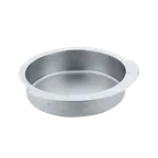 image of Steelite 5370S546 Chafing Dish Water Pan, Round 16.625" x 15.75" x 4.0", 1.62‑Gal Mixed Materials