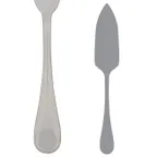 image of Steelite 5508J067 La Tavola Norma Cake Server, 9-3/4" Stainless Steel, Smooth Edge - 1 Dozen