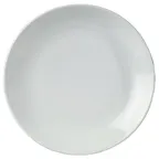 image of Steelite 61103ST0403 - Tahara Coupe Rim Plate10.25" x 1.25" Bone China Oven Safe to 500°F - 1 Dozen