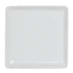 image of Steelite 61103ST0422 - Square China Plate, 5.625" x 5.625" x 0.75", Tahara, Oven Safe 500°F - 24/Case