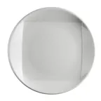 image of Steelite 61105ST0505 6.25" Round Bone China Plate, Rim, Oven Safe to 500°F - 36/Case