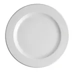 image of Steelite 61131ST0253 Avalon Round Plate, 10.25" Wide Rim, Porcelain, Oven Safe to 500°F - 1 Dozen