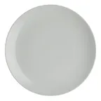 image of Steelite 61191ST7810 Coupe Rim Round Porcelain Plate, 10.625" x 1.125", Cool Blue‑White - 1 Dozen