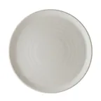 image of Steelite 6120RG015 Round China Plate, 10.5" Porcelain, Oven Safe to 425°F, Shell Design - 6/Case