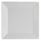 image of Steelite 62101ST0654 Square Plate, 8.25" x 8.25", Porcelain, Medium Rim, Oven Safe 500°F - 24/Case