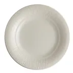 image of Steelite 62104ST1032 - 9" Round Plate, Wide Rim, Porcelain, Oven Safe 500°F, Bloom Texture - 1 Dozen