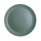 image of Steelite 6218RT020 - Coupe Plate, 10.625" Diameter, Porcelain, Carnaby Teal Oven Safe 425°F - 24/Case