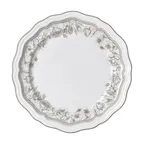 image of Steelite 62526FP810 Plate, 11.25" Scalloped Edge, Round Porcelain in Hannah Slate - 1 Dozen