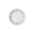 image of Steelite 62531FP813 - 6.5" Round Porcelain Plate, Giselle Slate Folio, Scalloped Edge - 1 Dozen