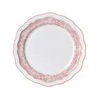 image of Steelite 62564FP811 - 10.25" Rim Plate Adelina WillowRim Rose Folio Round Porcelain Scall - 1 Dozen