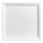 image of Steelite 6300P103 - Square Embossed Porcelain Tray, 11.5" x 11.5", Oven Safe 465°F/239°C - 6/Case