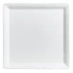 image of Steelite 6300P108 - Square Porcelain Tray, Aura Finish, 10.25" x 10.25", Safe 465°F/239°C - 24/Case