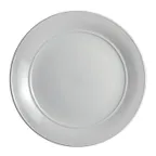 image of Steelite 6300P307 - Aura 11.25" Round Porcelain Plate, Medium Rim, Oven Safe to 465°F - 1 Dozen