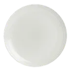 image of Steelite 6300P375 Coupe Plate, 6.5" Round Porcelain Aura Asian Oven Safe 465°F Design - 24/Case